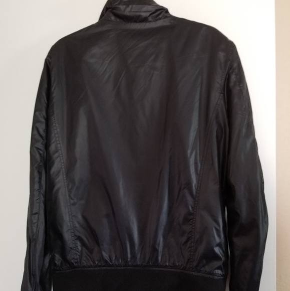 Diesel Men's Black Shiny Jacket XL - Picture 4 of 5